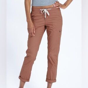Vuori Women's Ankle-Length Tan Pants